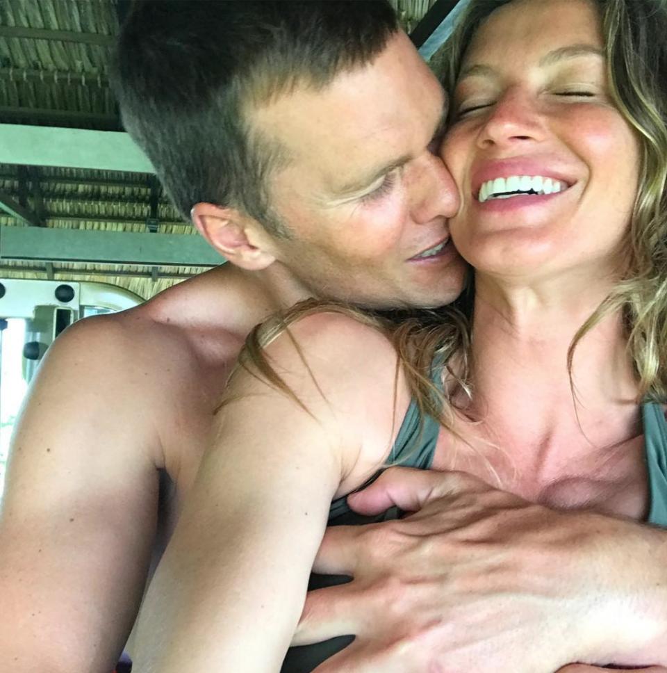 Tom Brady, Gisele Bundchen, Celeb Valentine's Day