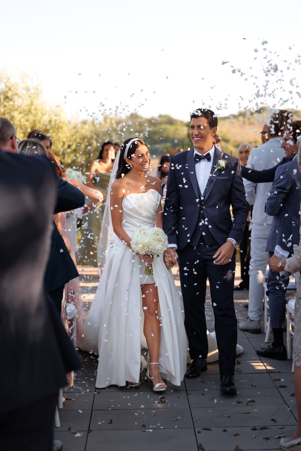 yasmine naghdi, principal ballerina of the royal ballet, on her wedding day