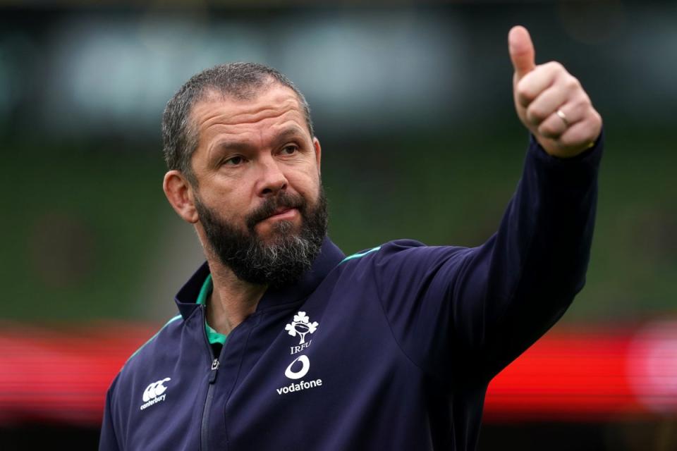 Andy Farrell has transformed Ireland into perhaps the finest team in Six Nations history (PA Wire)