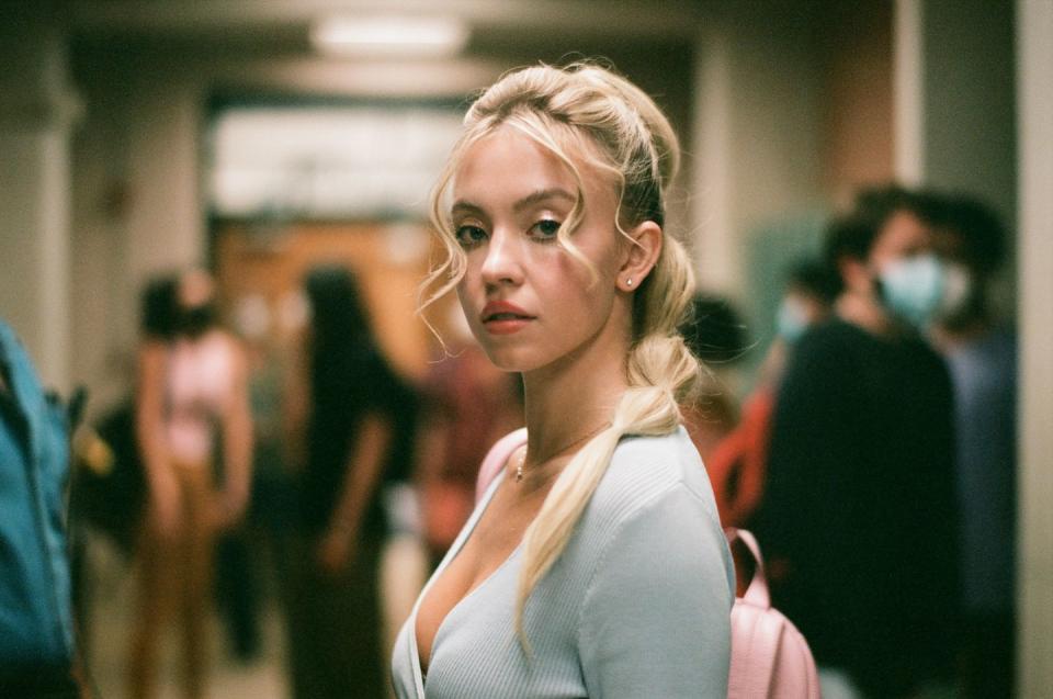 sydney sweeney as cassie howard, euphoria, season 2