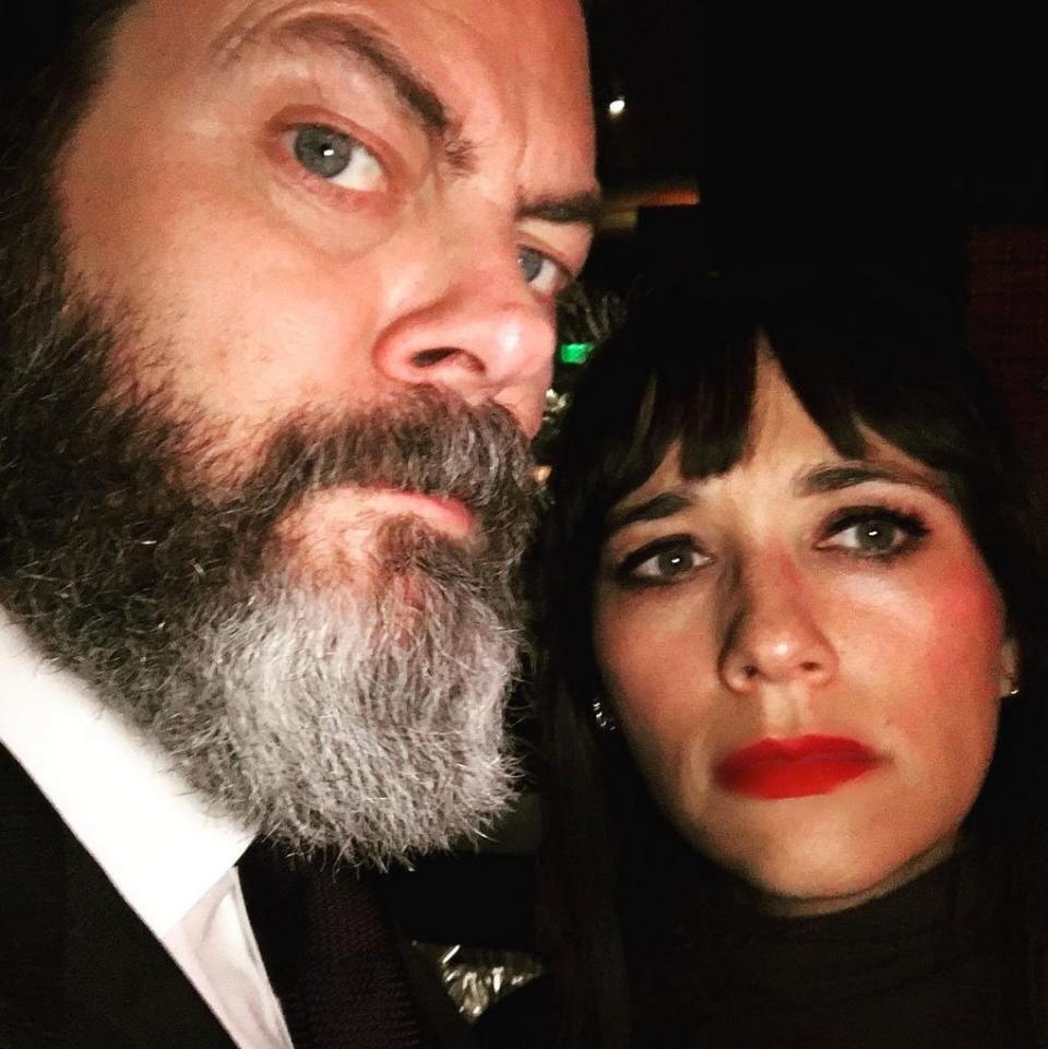 NICK OFFERMAN & RASHIDA JONES 