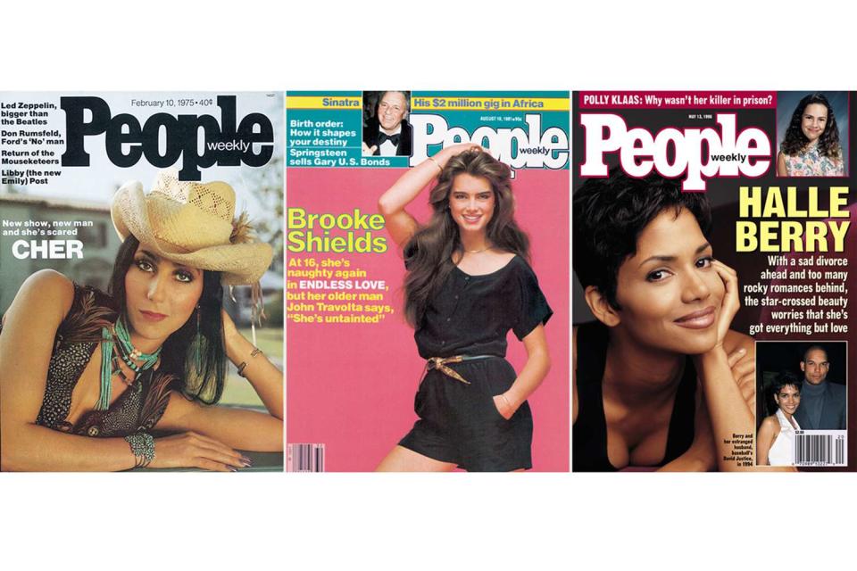 PEOPLE looks back at beauty trends from the past five decades in honor of the magazine