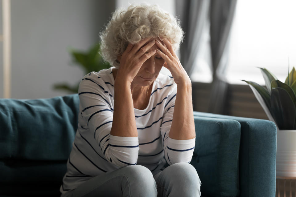 Woman after a stroke. (Getty Images)