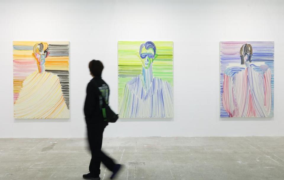 Whitestone Gallery presented a solo exhibition of Japanese artist Etsu Egami