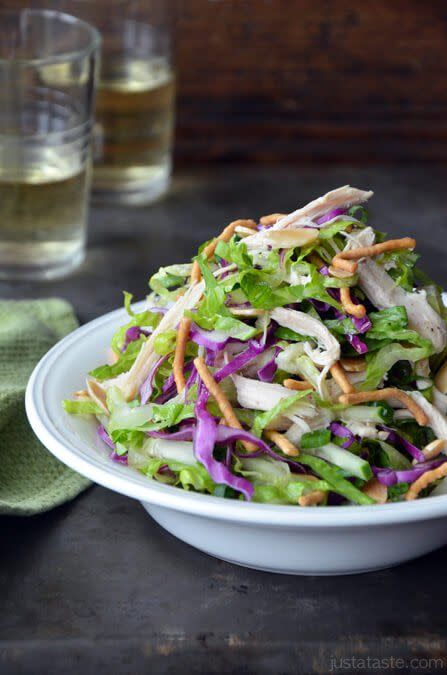 Chinese Chicken Salad with Sesame Dressing