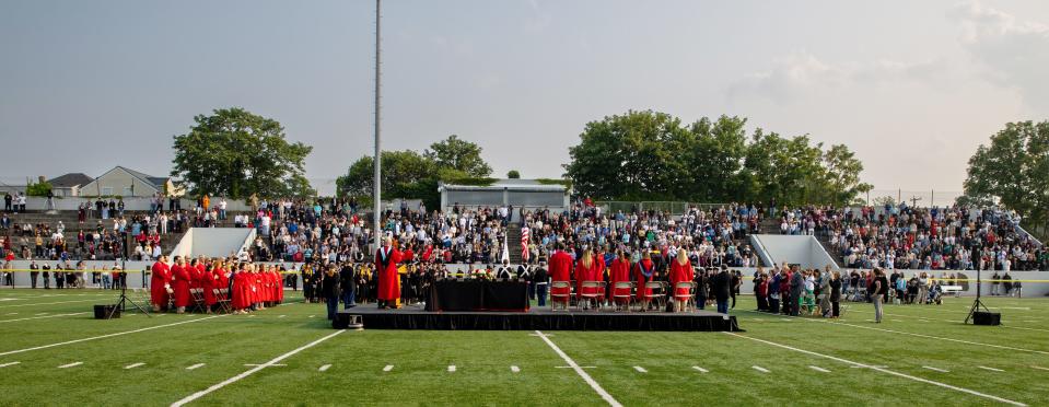 The Rogers High School Class of 2023 was celebrated Thursday, June 8, during a graduation ceremony at Toppa Field.