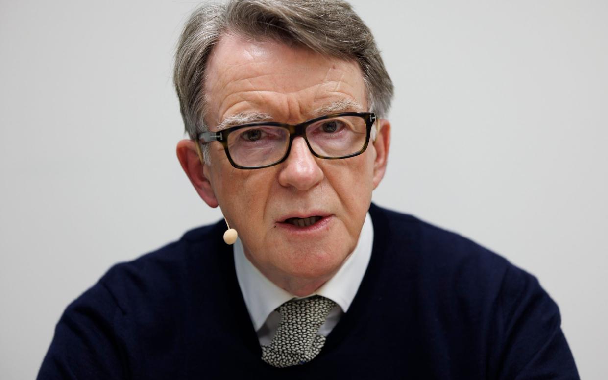 Lord Mandelson says Sir Tony Blair also contemplated an NI increase to provide health service funding - Jamie Lorriman for The Telegraph