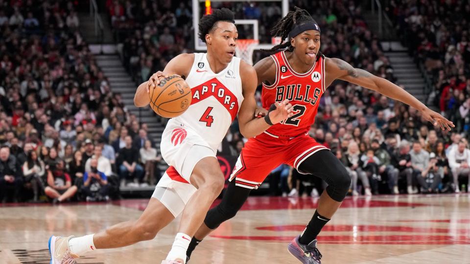 The Raptors will play the Bulls in their first game of the play-in tournament. (Reuters)