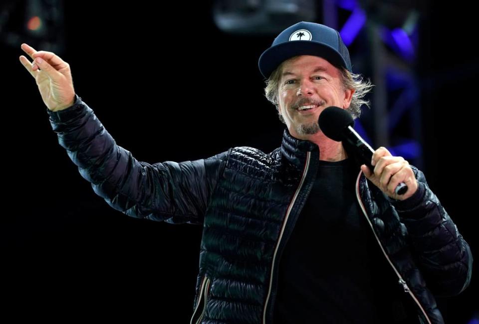 Comedian David Spade will be in Lexington this weekend.