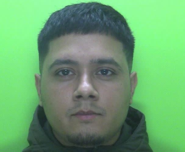 Stalker Islam Jaheed, 26, gas been jailed. (swns)
