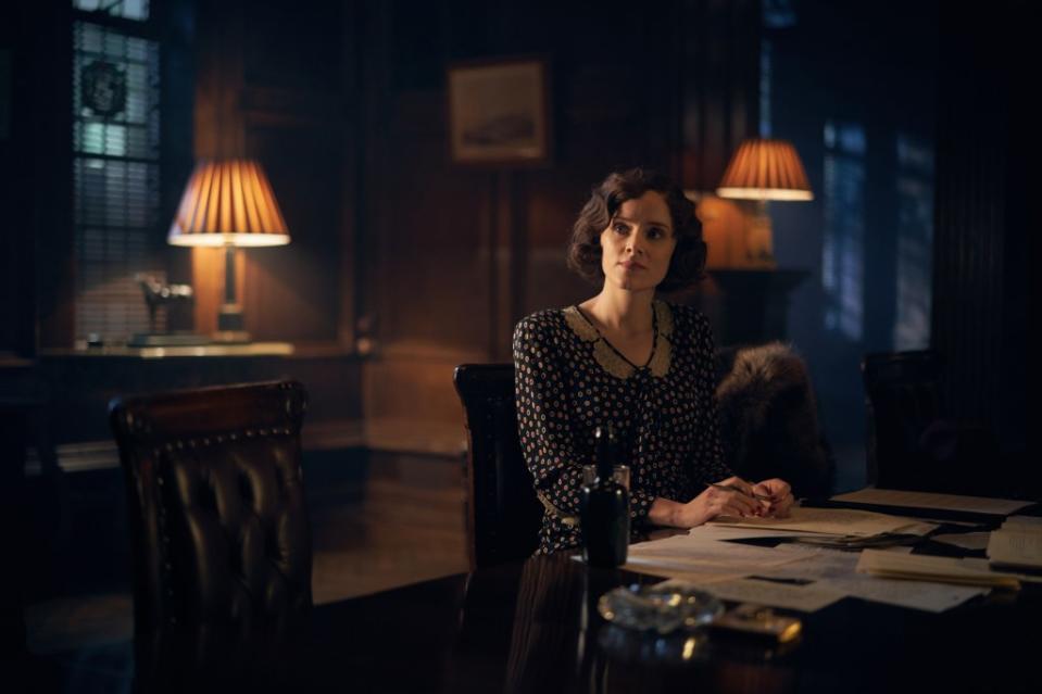 Sophie Rundle in “Peaky Blinders.” Robert Viglasky