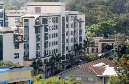 DusitD2 hotel complex is seen after security forces had killed all four militants who stormed the upscale hotel in Nairobi, Kenya January 16, 2019. REUTERS/Thomas Mukoya