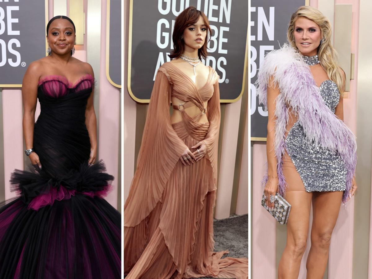 All the looks celebrities wore to the 2023 Golden Globes