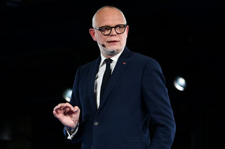 L'ex-premier ministre Edouard Philippe  s'exprime lors du permier congrès de son parti, Horizons, le 25 mars 2023 à Vincennes (Val-de-Marne)   - Alain JOCARD © 2019 AFP