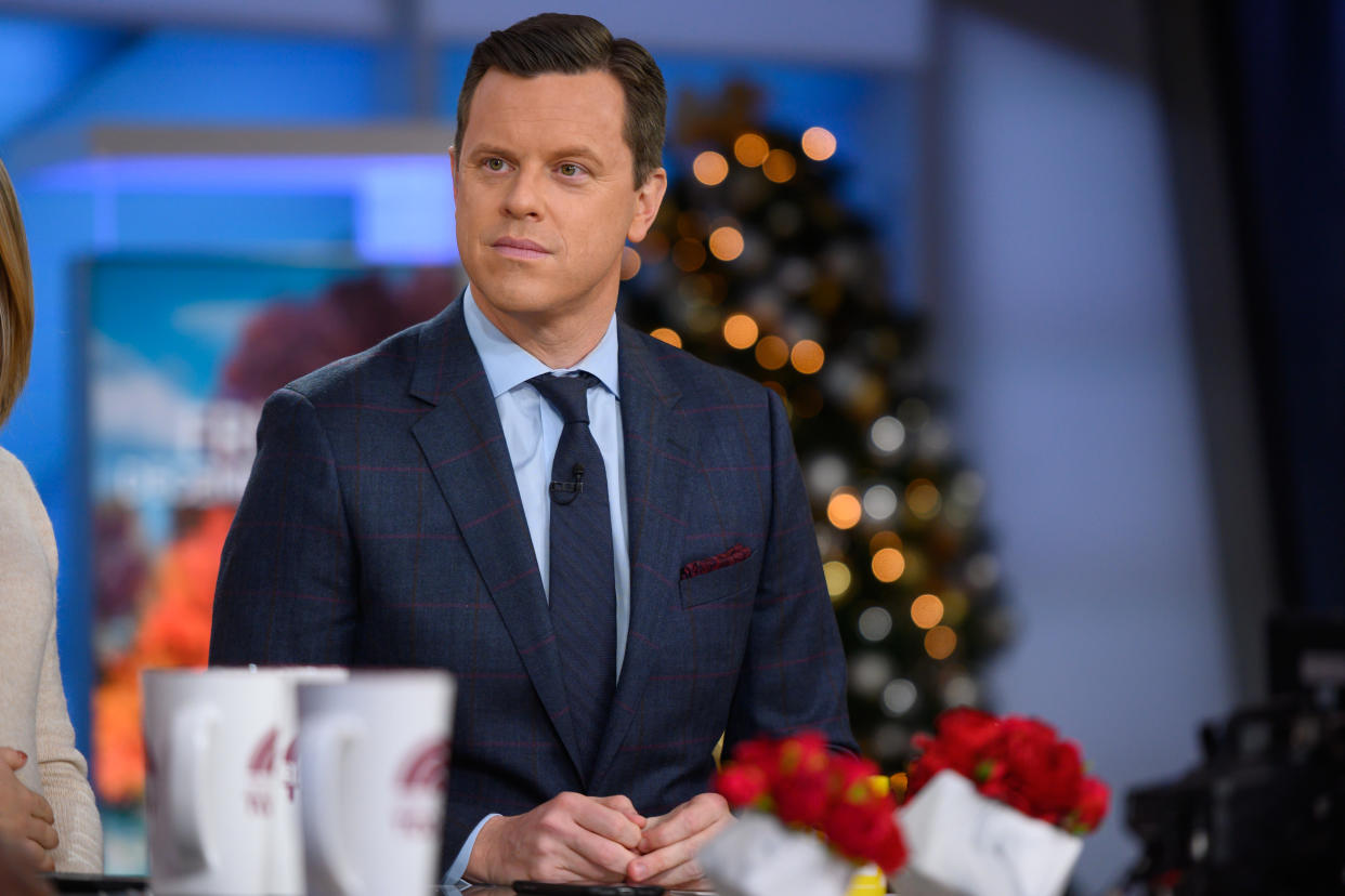 Willie Geist expressed his frustration with the delayed relief bill. (Photo: Nathan Congleton/NBC/NBCU Photo Bank via Getty Images)