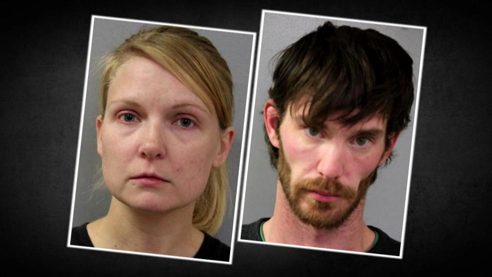 Lynlee Renick and ex-boyfriend Michael Humphrey were arrested for the murder of Ben Renick. / Credit: Montgomery County Sheriff's Office