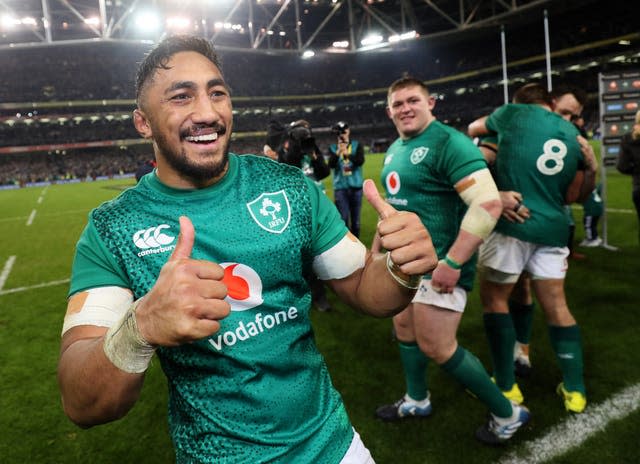 Bundee Aki played when Ireland defeated New Zealand in 2018