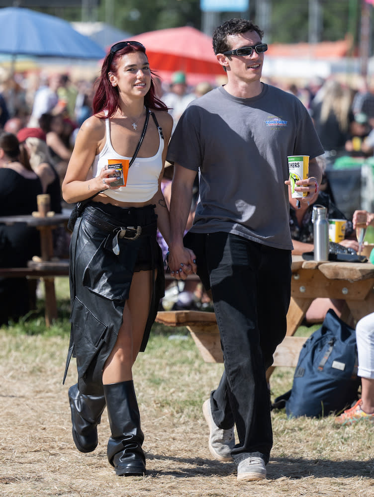 Dua Lipa et son compagnon Callum Turner