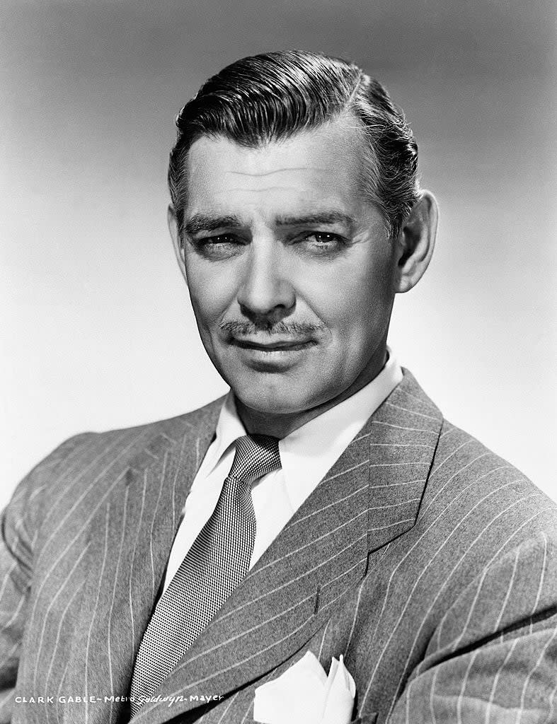 Closeup of Clark Gable