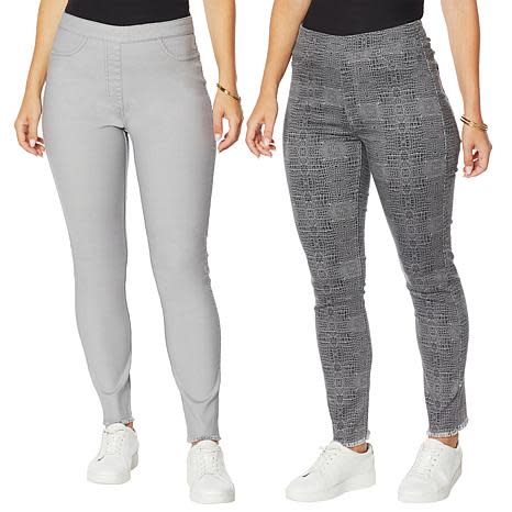 Flip these jeans inside-out for a totally new look. (Photo: HSN)