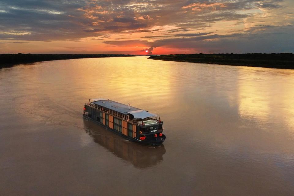 Aerial view of Aqua Nera by Aqua Expeditions