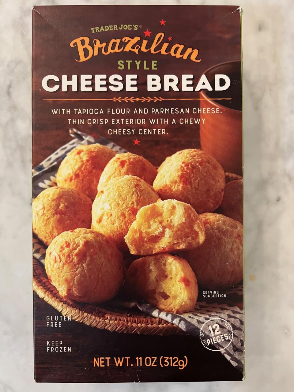 Trader Joe's Brazilian cheese bread.