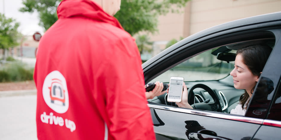 Last year, Target began piloting a new service called Drive Up that lets