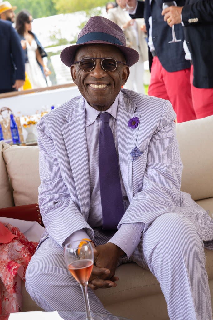 Al Roker at the 2023 Veuve Clicquot Polo Classic at Liberty State Park on June 03, 2023 in Jersey City, New Jersey. 