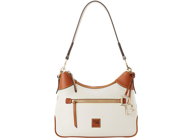 Dooney & Bourke Pebble Grain Small Logo Lock Sac