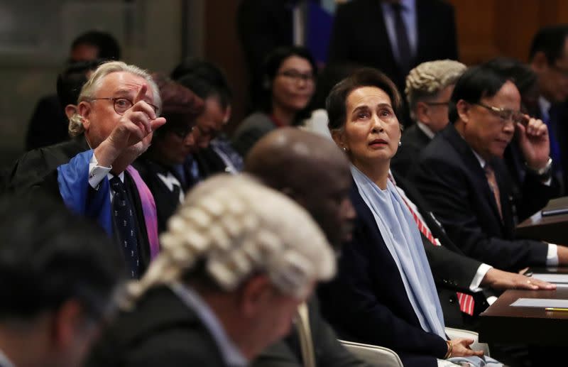 Court hearings in case against Myanmar on alleged genocide of Rohingya, at the ICJ in The Hague