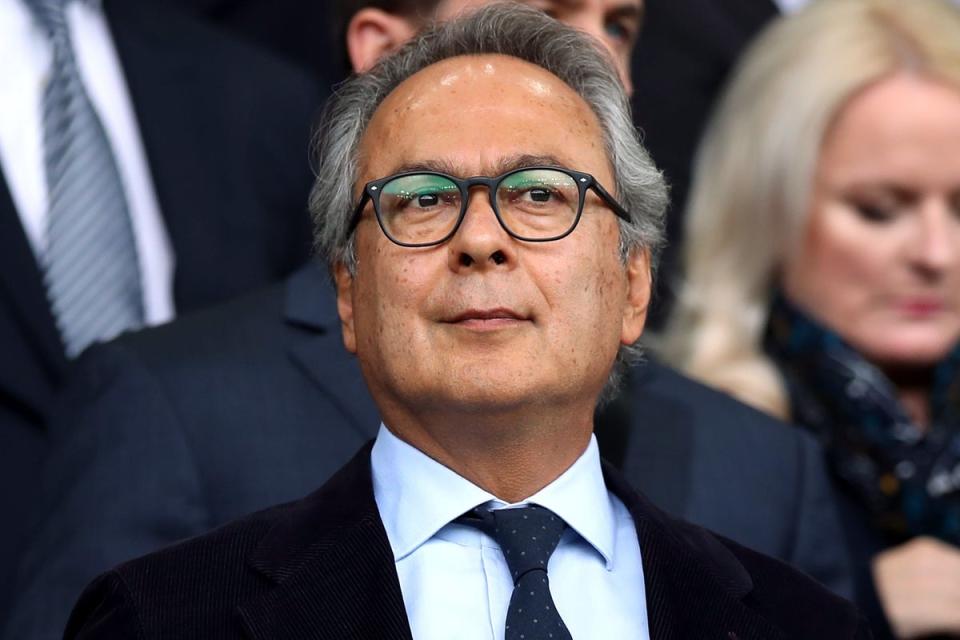 Everton owner Farhad Moshiri wants to sell the club (Peter Byrne/PA) (PA Wire)