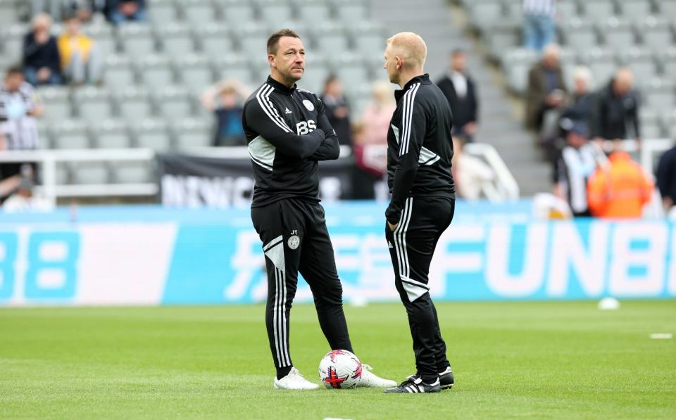 John Terry and Adam Sadler, Leicester City first team coaches - Plumb Images/Leicester City FC via Getty Images