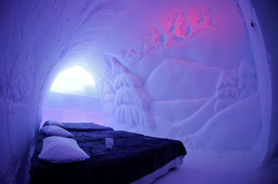 snowman world hotel finland