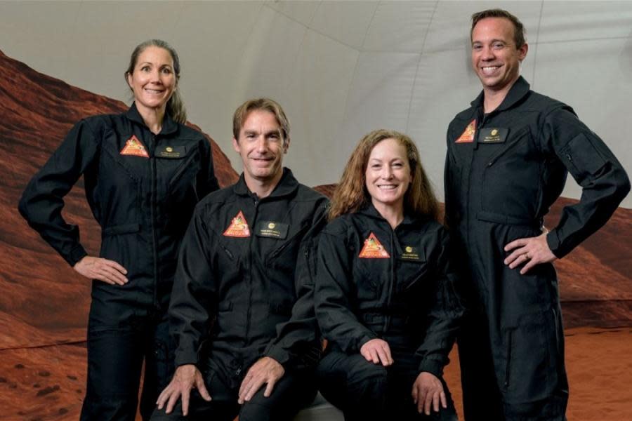 4 voluntarios de la NASA se encerrarán un año en una simulación de Marte