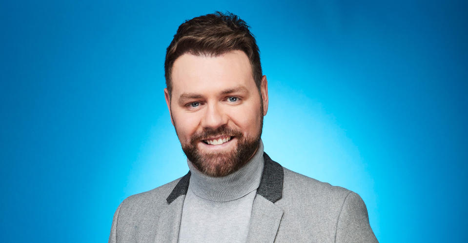 How will Brian McFadden fare on the ice rink? (ITV Pictures)