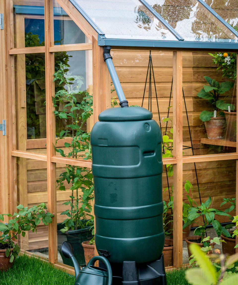 <p> Adding a narrow, lean-to greenhouse is a great way of utilizing wasted space. Pretty simple to install (as long as you have a drain and pipe-free stretch of external wall and paving) these off-the-peg designs can add character to a rather dull area, too.&#xA0; </p> <p> Think carefully about how you are going to use the glasshouse. If you need storage, a design with solid, dwarf walls will conceal less-than-lovely essentials, while still leaving room for shelving or wall-hung plants above. If it&apos;s a grow-space only &#x2013; say for growing tomatoes or citrus plants &#x2013; then a fully-glazed model is definitely the better option. </p> <p> Don&apos;t forget to add a water butt to one side too, to up your sustainable gardening credentials. </p>