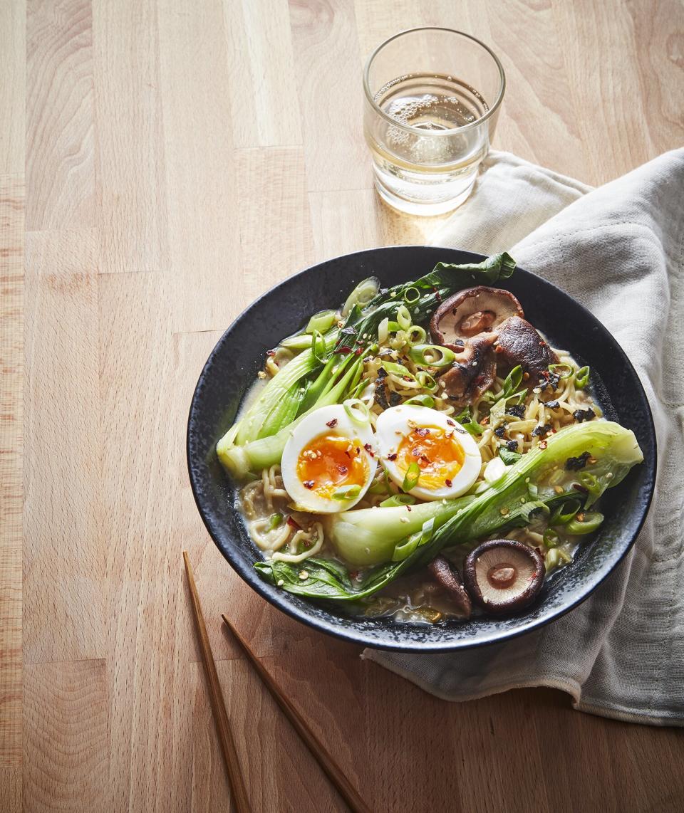 Homemade ramen