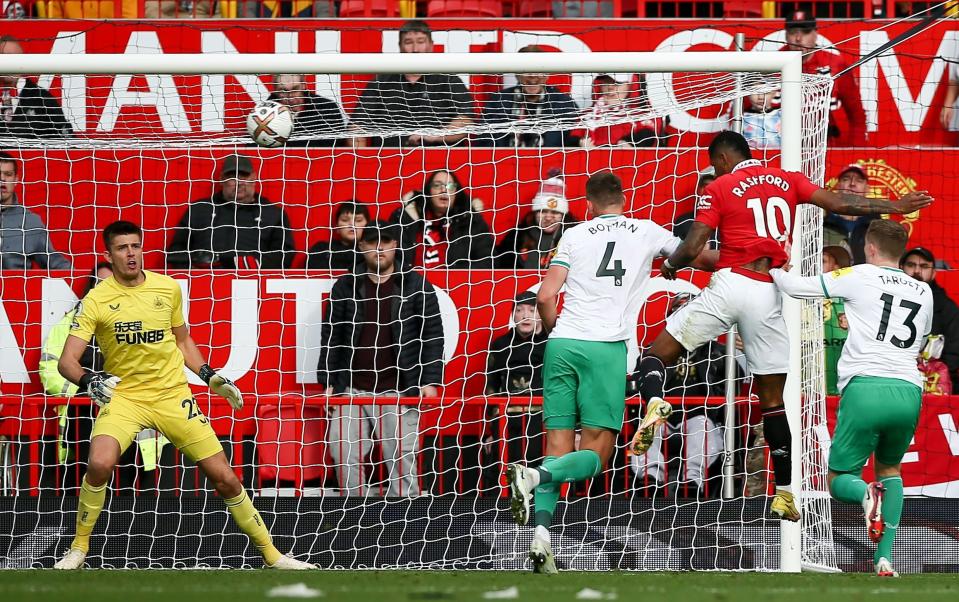Marcus Rashford - Honours even at Old Trafford as Rashford and Fred squander chances at the death - Shutterstock