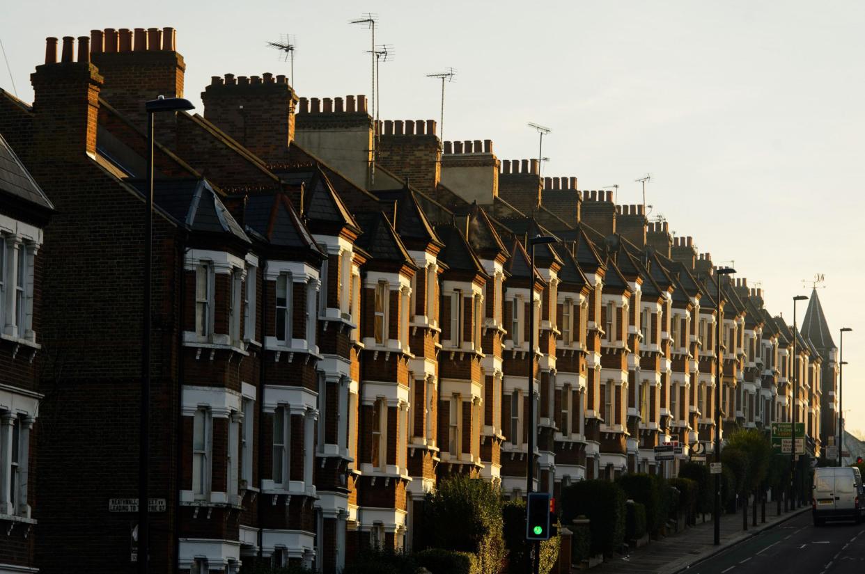 Through the roof: houses have been putting on value rapidly but some analysts are warning that the surge in property prices cannot last: PA