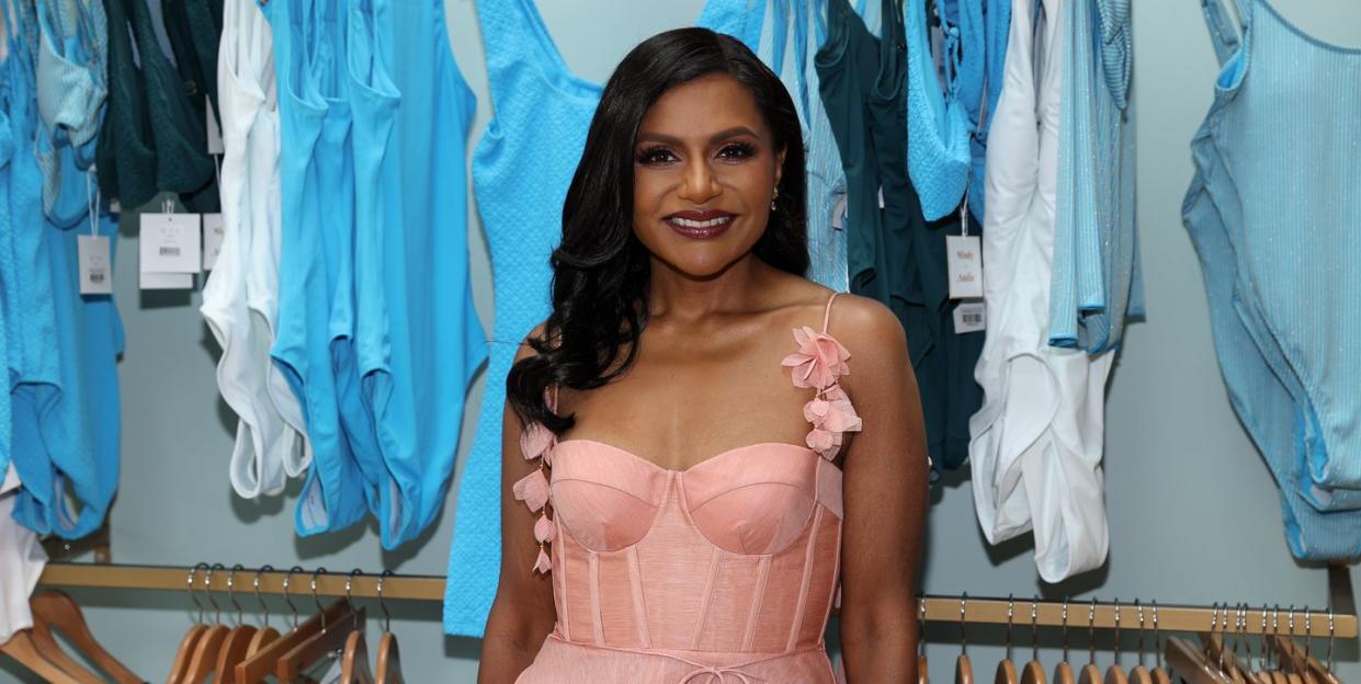 mindy kaling and andie swim celebrate mindy x andie collection in malibu