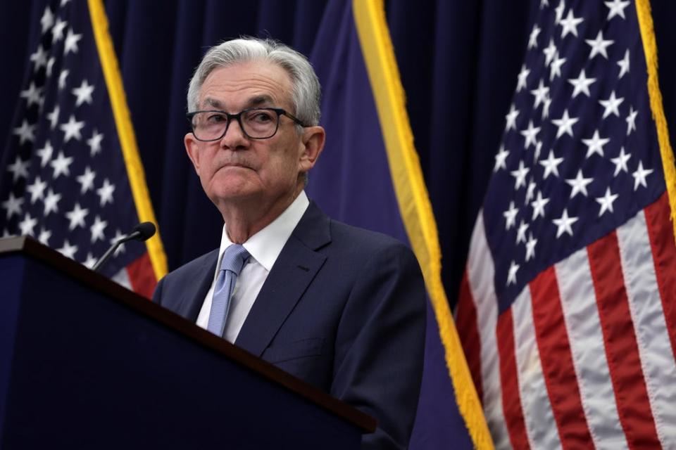 Fed Chair Jerome Powell said "it's too soon to tell" how much the stricter bank lending will hobble the economy and tame inflation but said it could be more significant than expected and the Fed "may have less work to do."