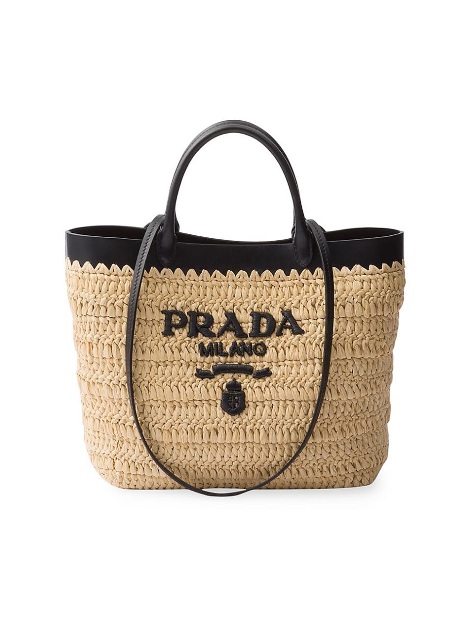 <p><a href="https://go.redirectingat.com?id=74968X1596630&url=https%3A%2F%2Fwww.saksfifthavenue.com%2Fproduct%2Fprada-small-woven-fabric-and-leather-tote-bag-0400020985122.html&sref=https%3A%2F%2Fwww.harpersbazaar.com%2Ffashion%2Ftrends%2Fg60129629%2Fbest-small-tote-bags%2F" rel="nofollow noopener" target="_blank" data-ylk="slk:Shop Now;elm:context_link;itc:0;sec:content-canvas" class="link ">Shop Now</a></p><p>Small Woven Fabric and Leather Tote Bag</p><p>saksfifthavenue.com</p><p>$2250.00</p><span class="copyright">saksfifthavenue.com</span>