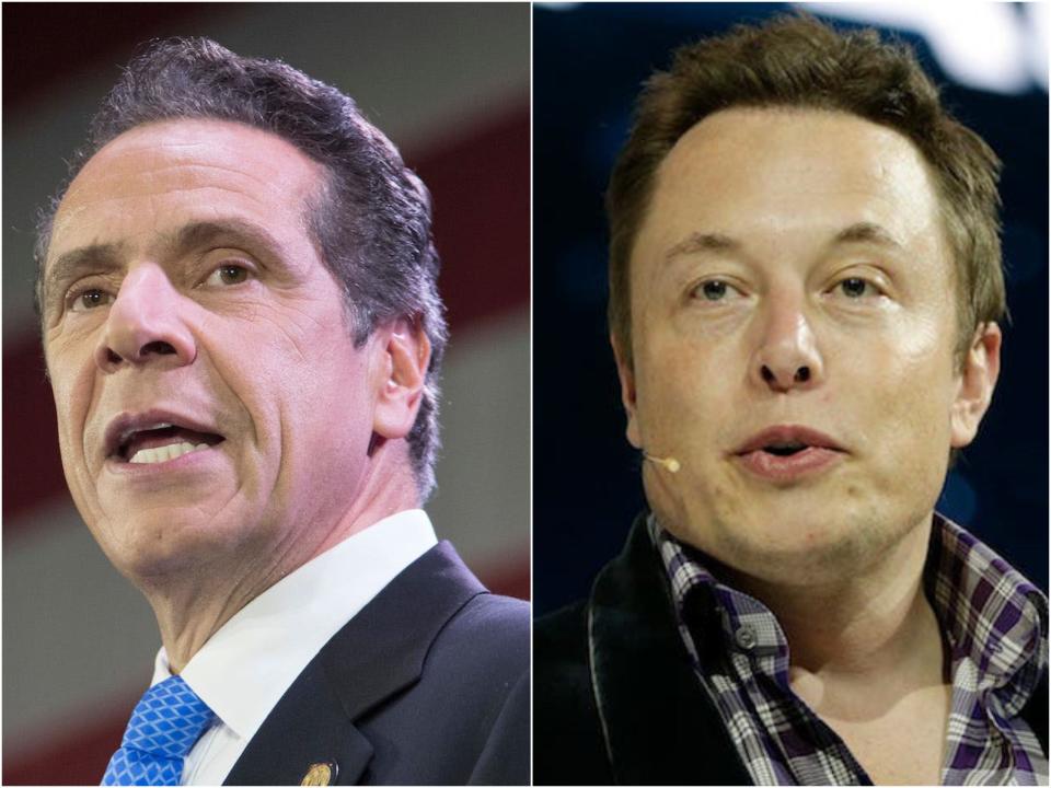 Andrew Cuomo Elon Musk