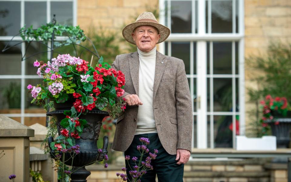 Sir Geoffrey Boycott at home in Boston Spa - Geoff Pugh 