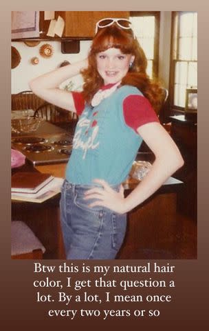 <p>Ree Drummond/Instagram</p> Ree Drummond in ninth grade