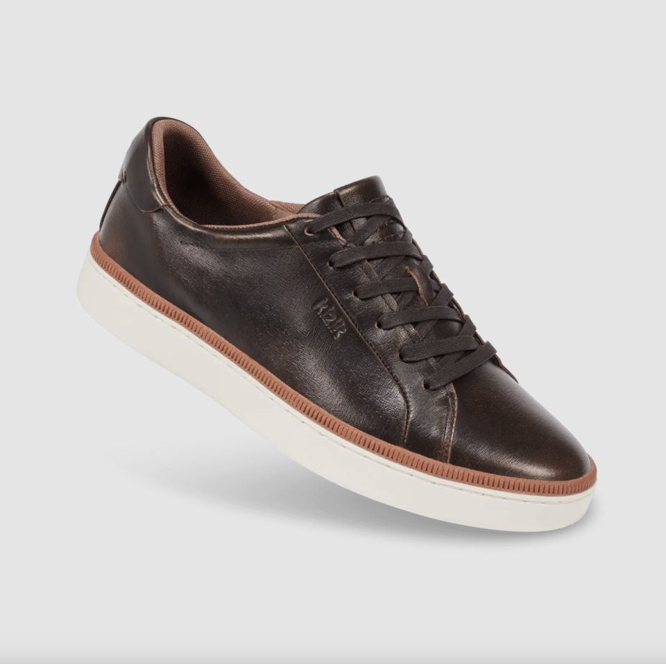 The Kizik Men's Sonoma shoe in brown.