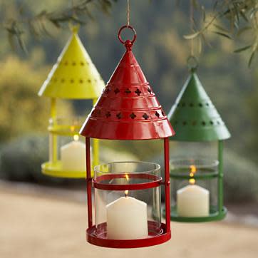 I love the Nantucket Lantern's ($29) triangular top. It reminds me of a child's drawing of aâ€¦