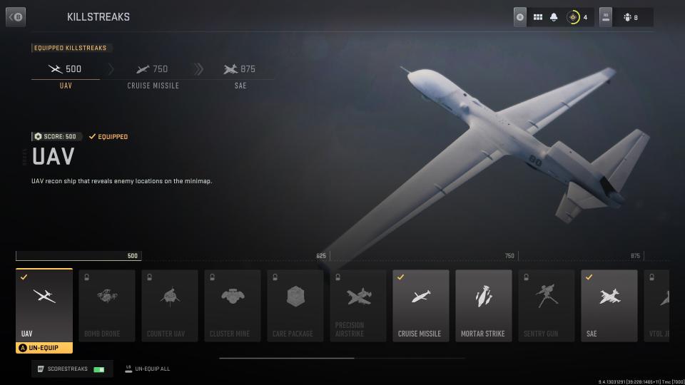 Call of Duty: Modern Warfare 2 Scorestreaks UAV