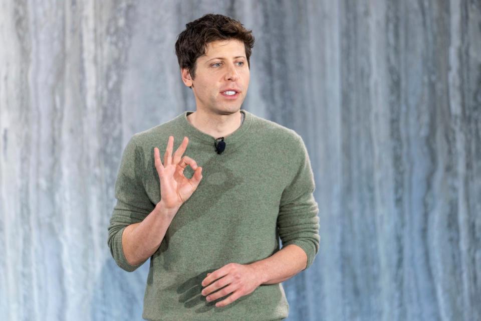 Indonesia has welcomed OpenAI CEO Sam Altman as part of its drive to increase investment in artificial intelligence technologies  (AP)