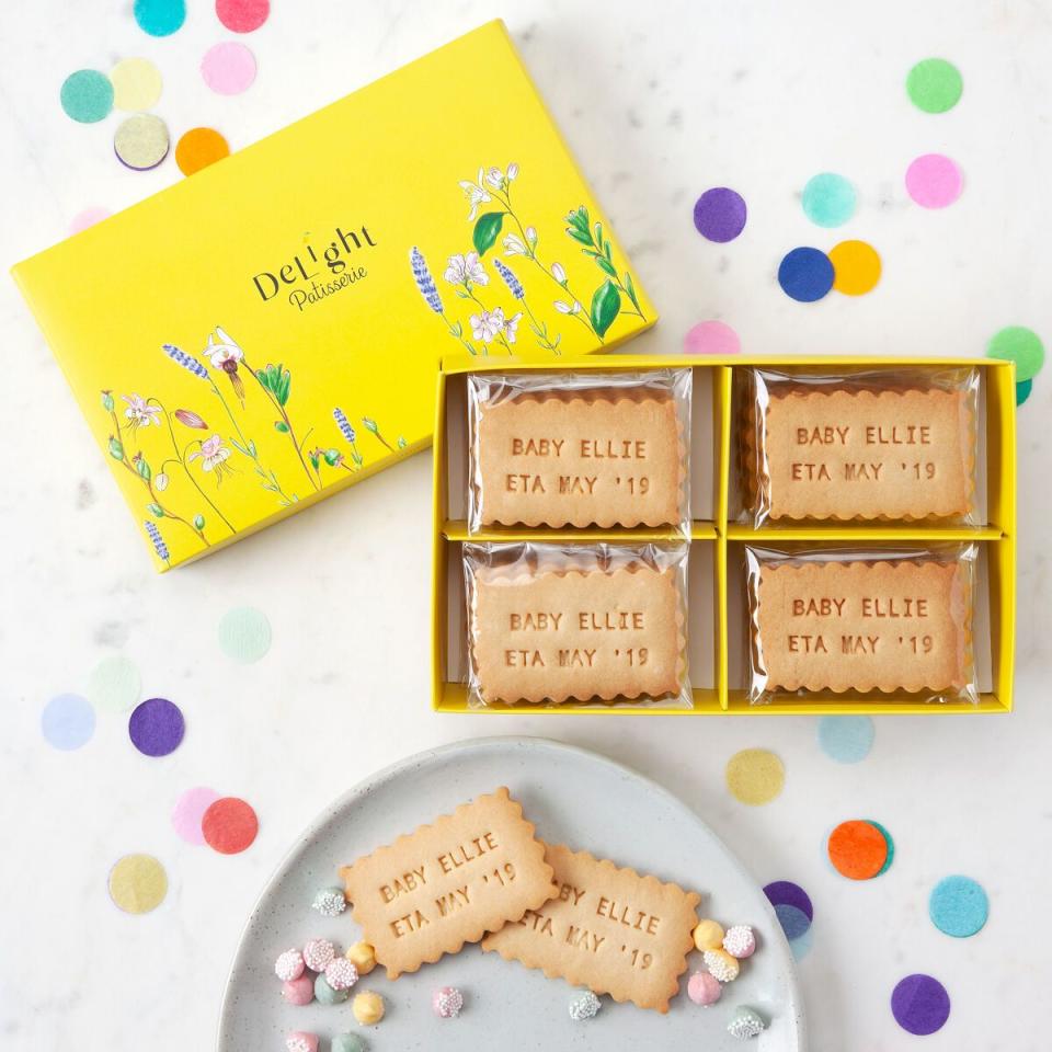 Custom Message Shortbread Cookies